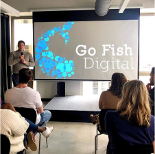 Conference at Go Fish's Raleigh office