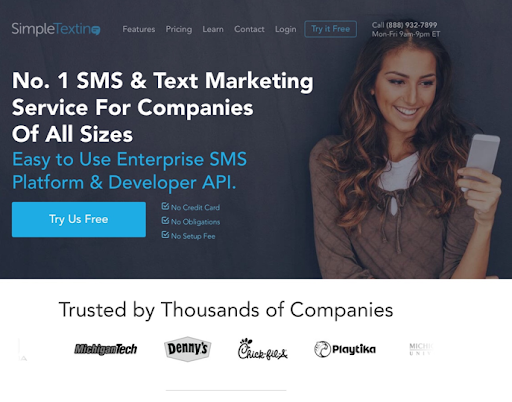 500% Increase in MQLs for SMS Marketing Software