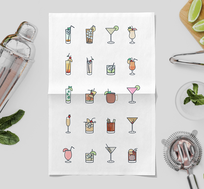 summary cocktails