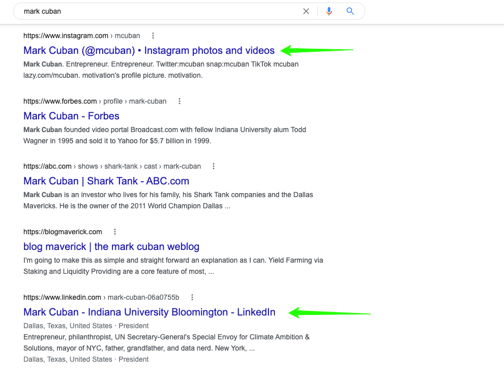 Mark Cuban Search Results