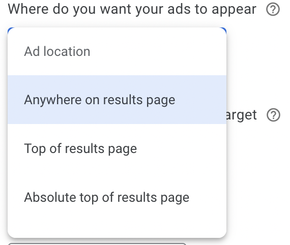 Where Do You Want Your Ads To Appear
