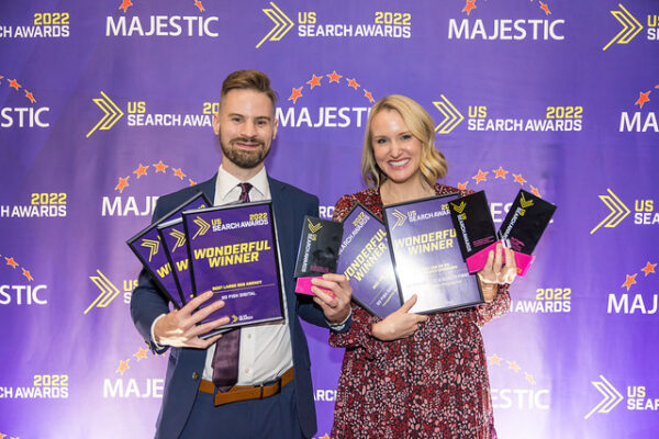 Chris Long and Danielle Boone At US Search Awards