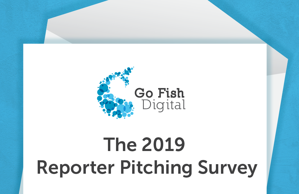 The 2019 Go Fish Digital Reporter Pitching Survey featured cover image
