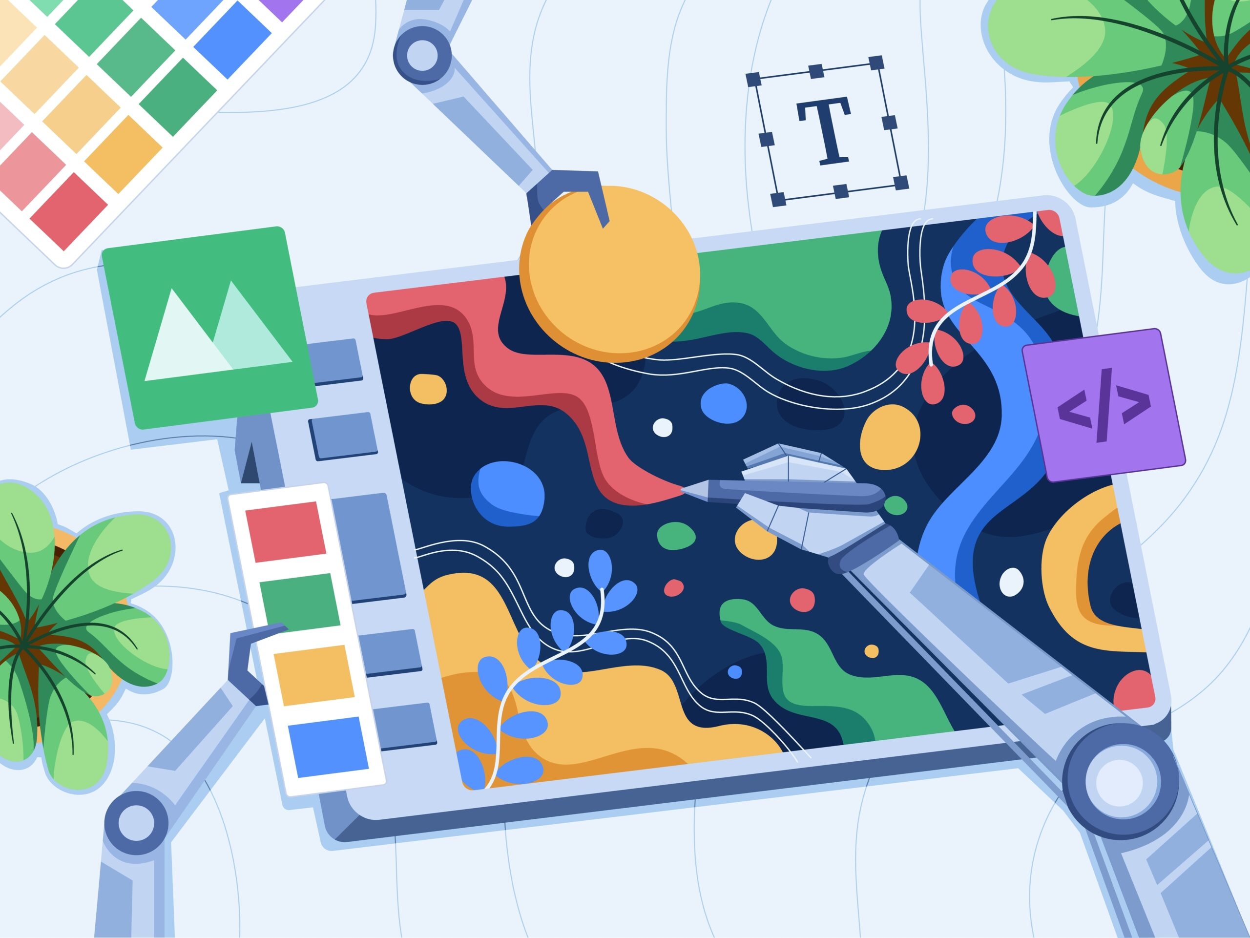 The Significance of AI for Graphic Designers in Marketing featured cover image