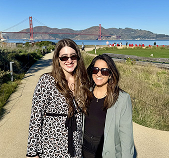 Colette Jones and Jaimie Hart in San Francisco