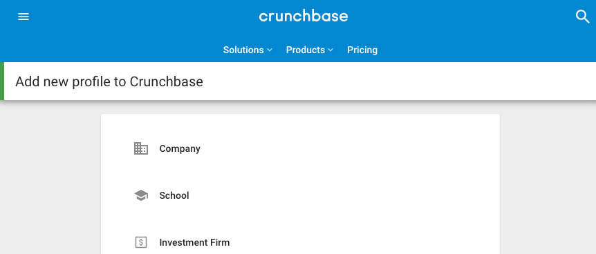 Use Crunchbase for reputation management