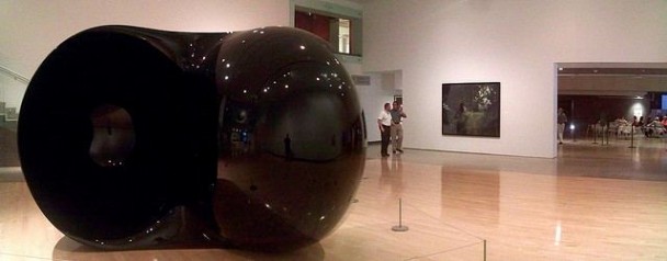 Upside down, inside out by Anish Kapoor at Phoenix Art Museum